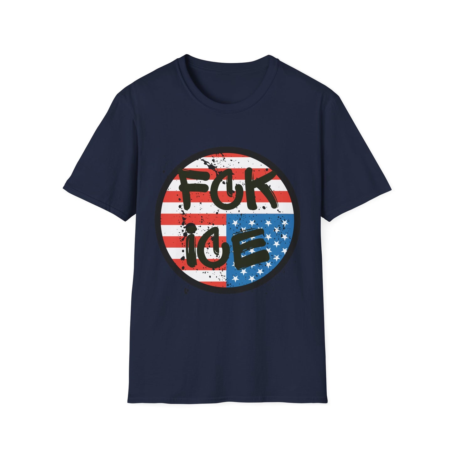 FCK ICE Unisex Softstyle T-Shirt