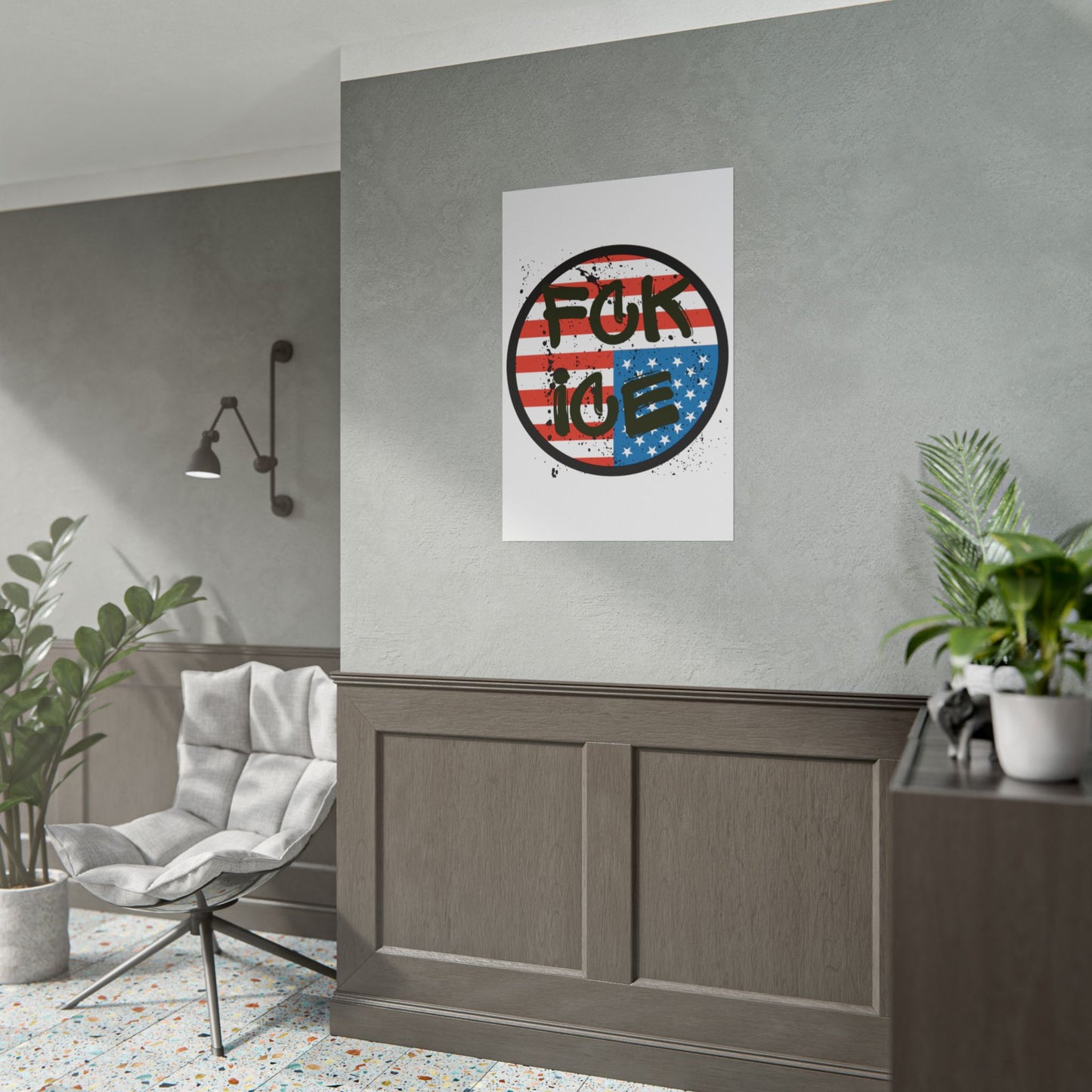 FCK ICE Rolled Poster - Many Sizes!