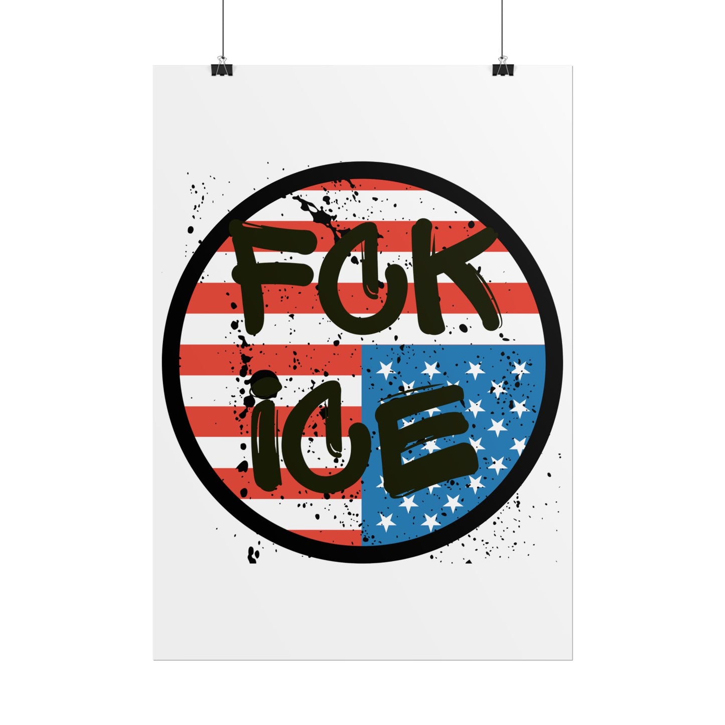 FCK ICE Rolled Poster - Many Sizes!