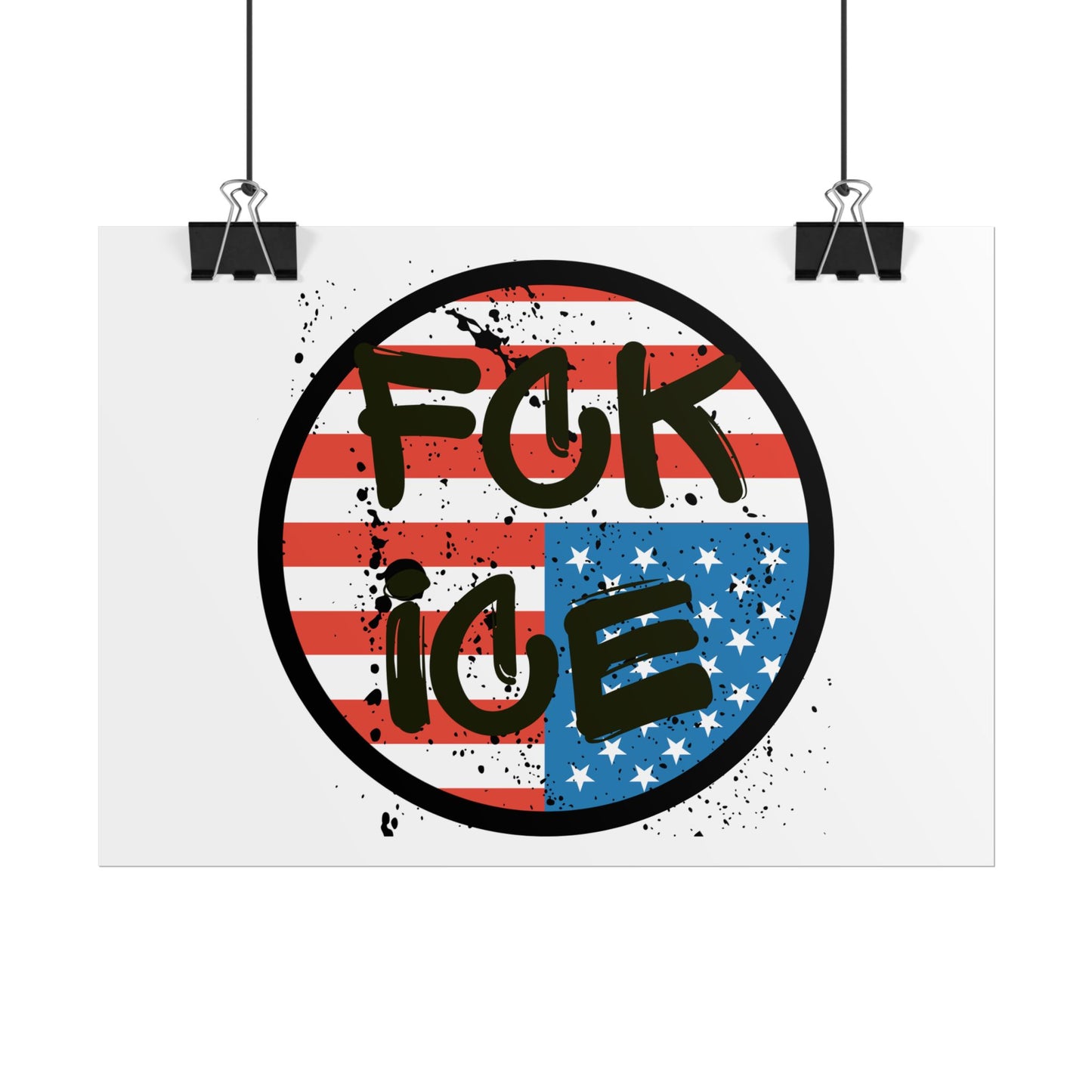 FCK ICE Rolled Poster - Many Sizes!