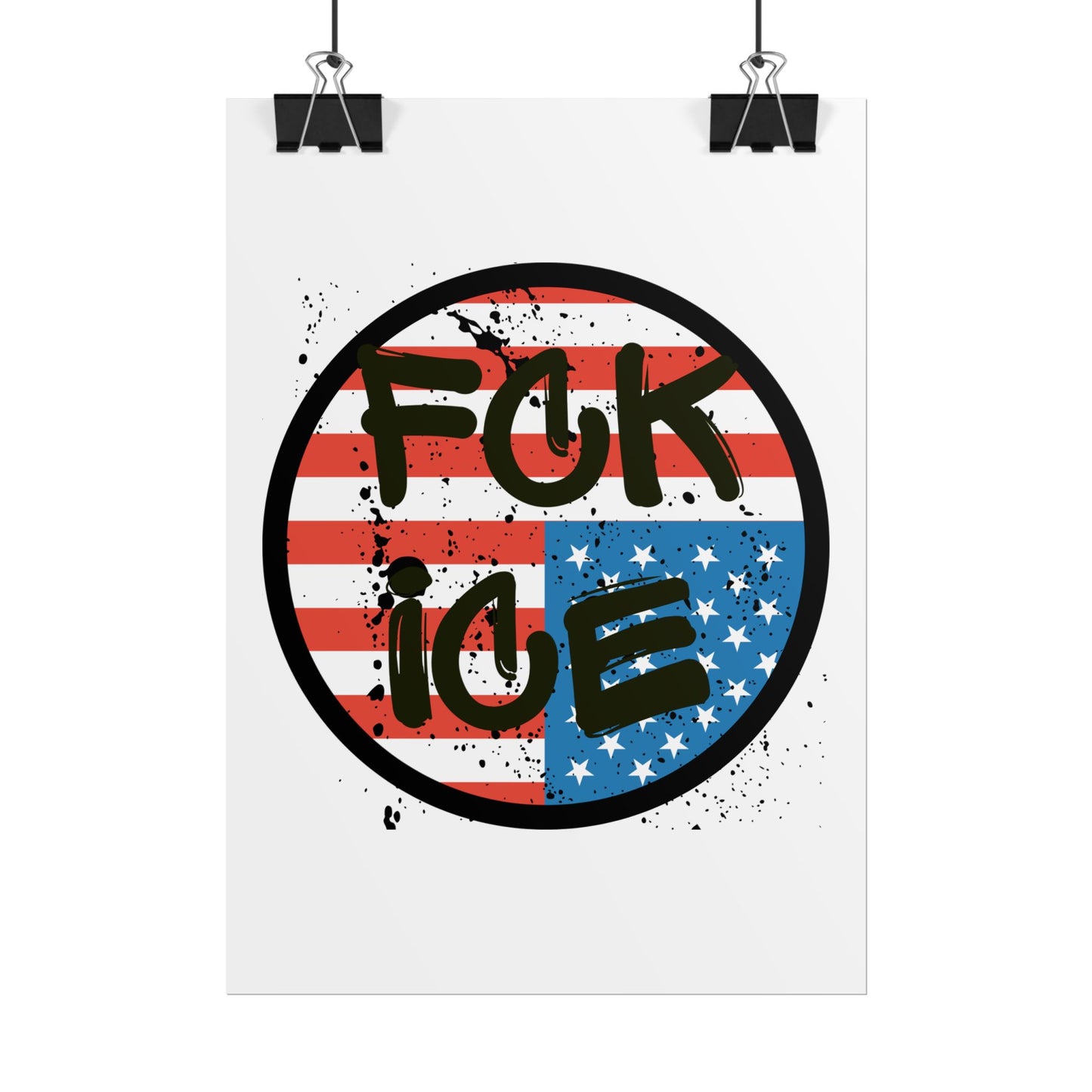 FCK ICE Rolled Poster - Many Sizes!