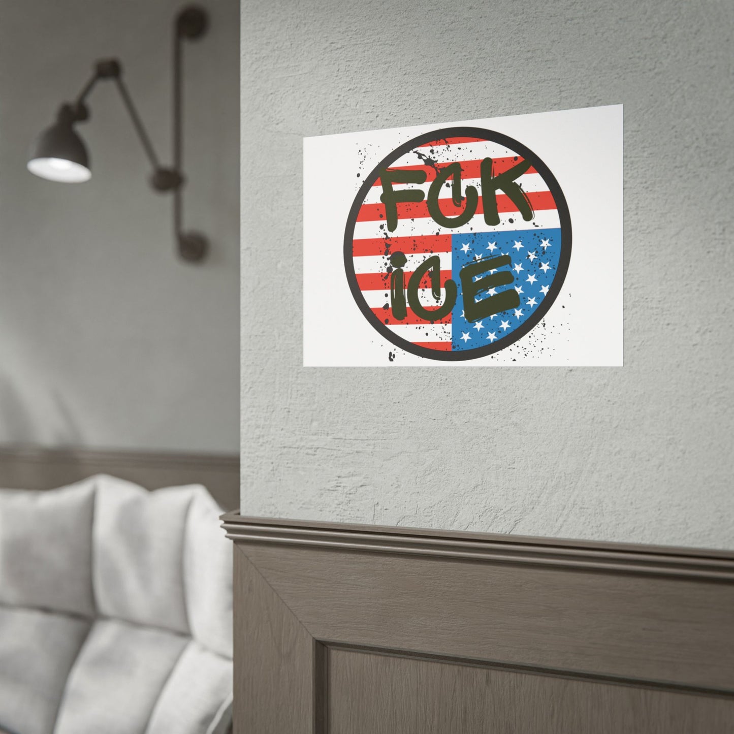 FCK ICE Rolled Poster - Many Sizes!