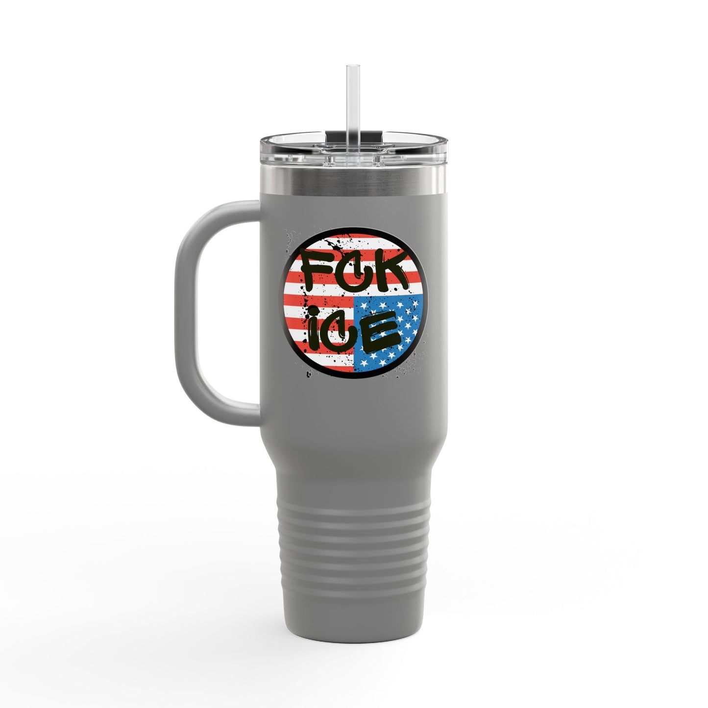FCK ICE Insulated Travel Mug, 40oz