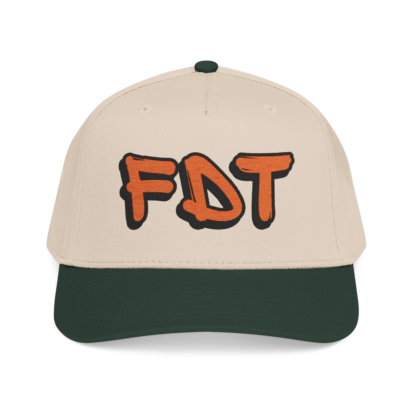 FDT Embroidered Mid Profile Baseball Cap