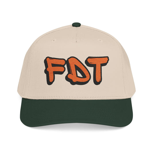 FDT Embroidered Mid Profile Baseball Cap