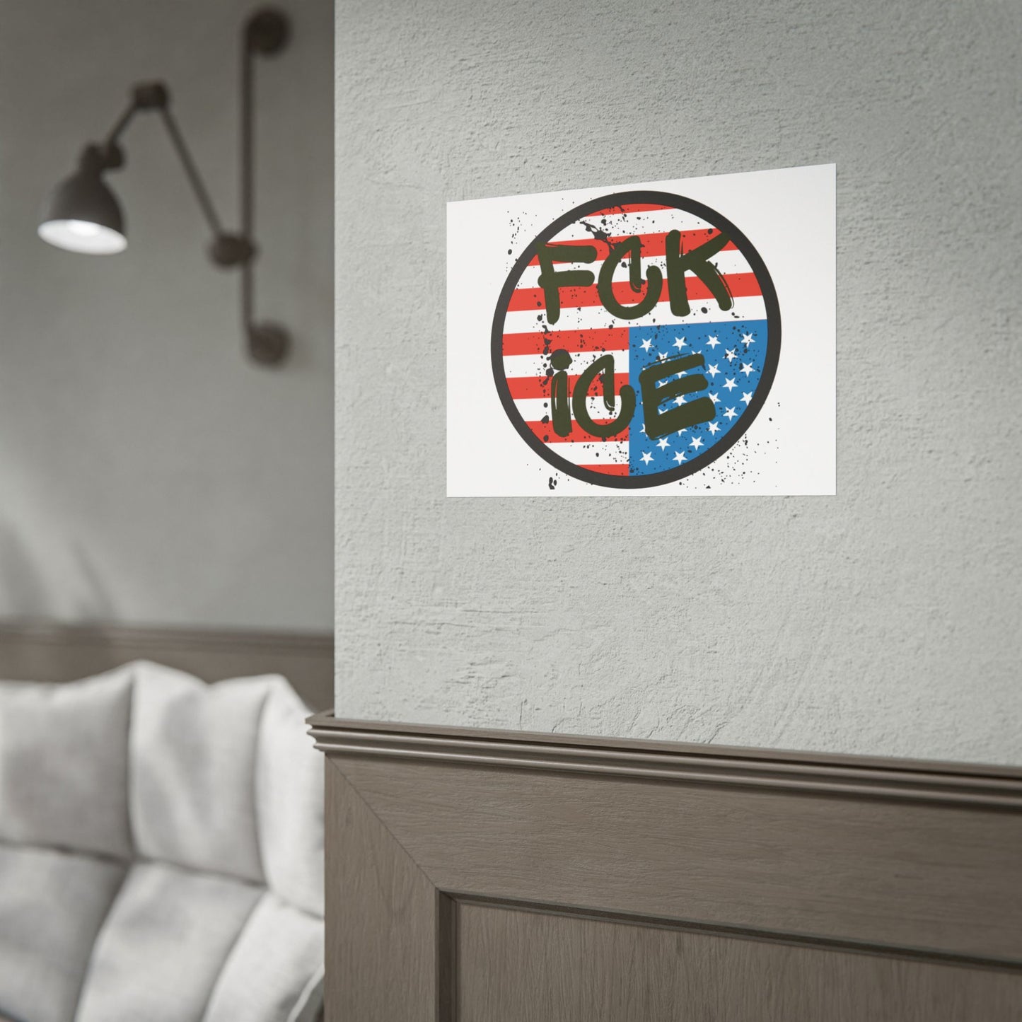 FCK ICE Rolled Poster - Many Sizes!