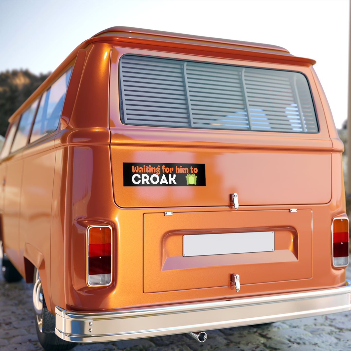 CROAK Bumper Stickers