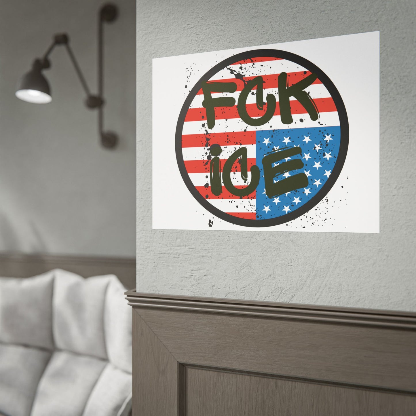 FCK ICE Rolled Poster - Many Sizes!