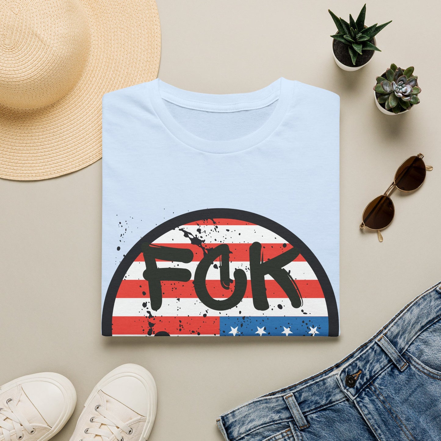 FCK ICE Unisex Softstyle T-Shirt