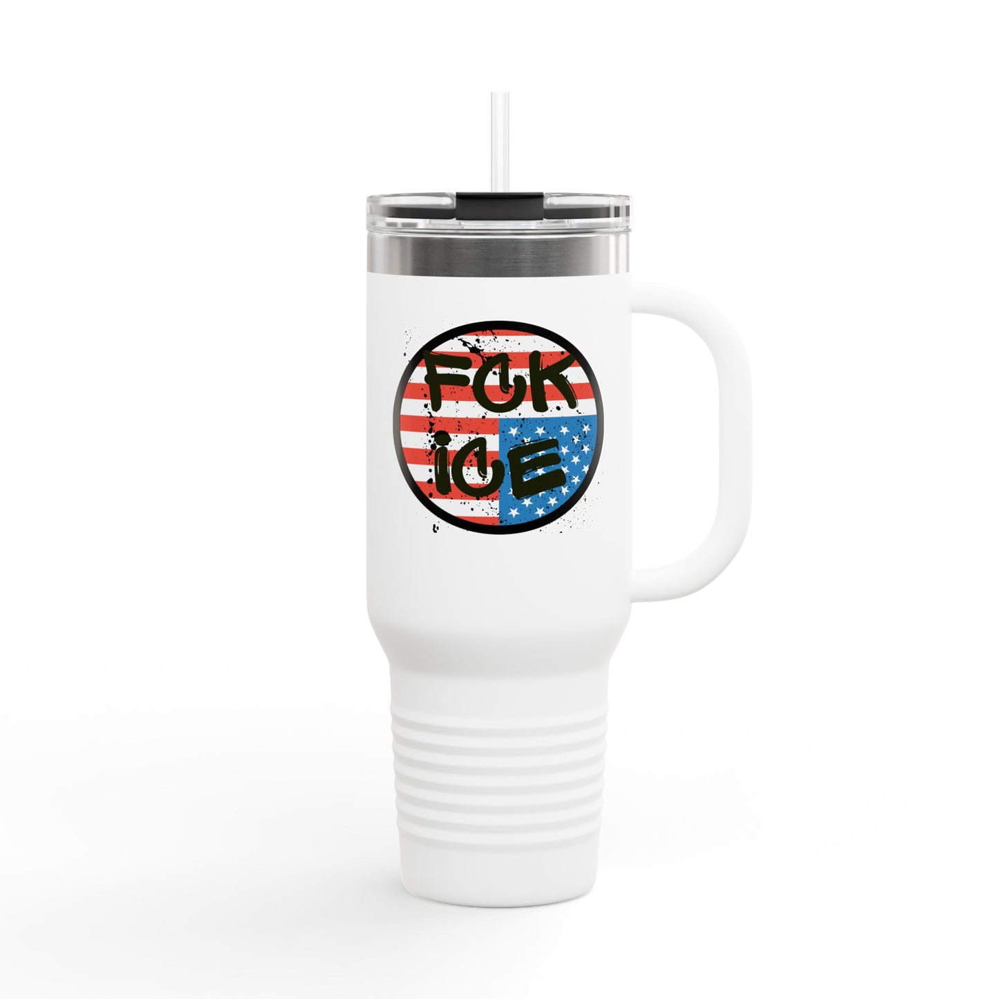 FCK ICE Insulated Travel Mug, 40oz