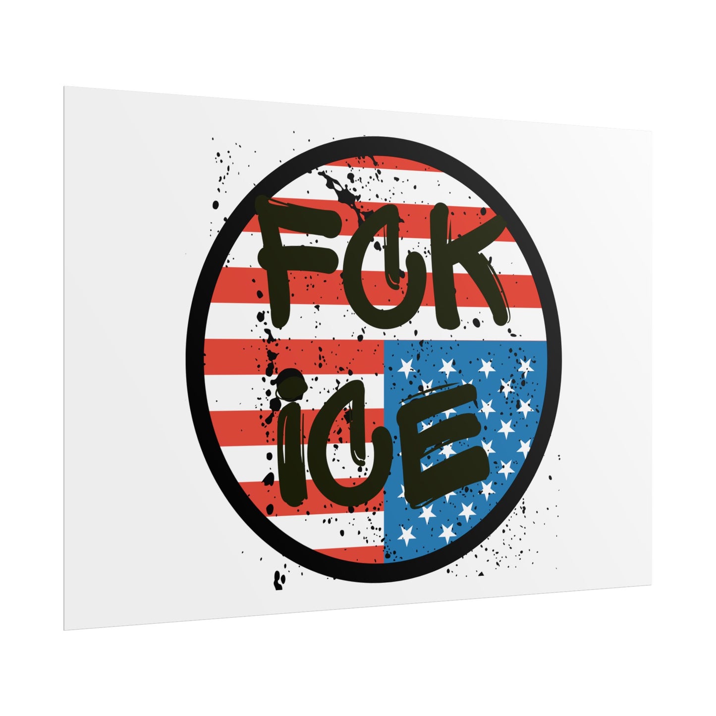 FCK ICE Rolled Poster - Many Sizes!