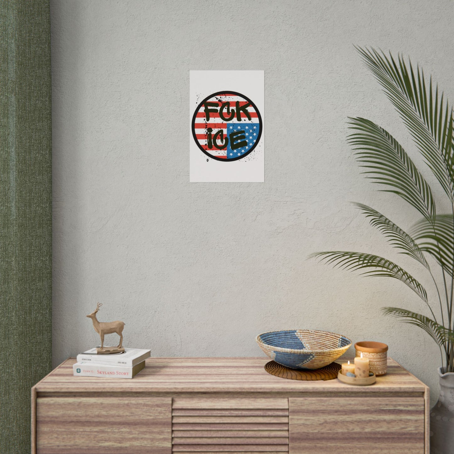FCK ICE Rolled Poster - Many Sizes!