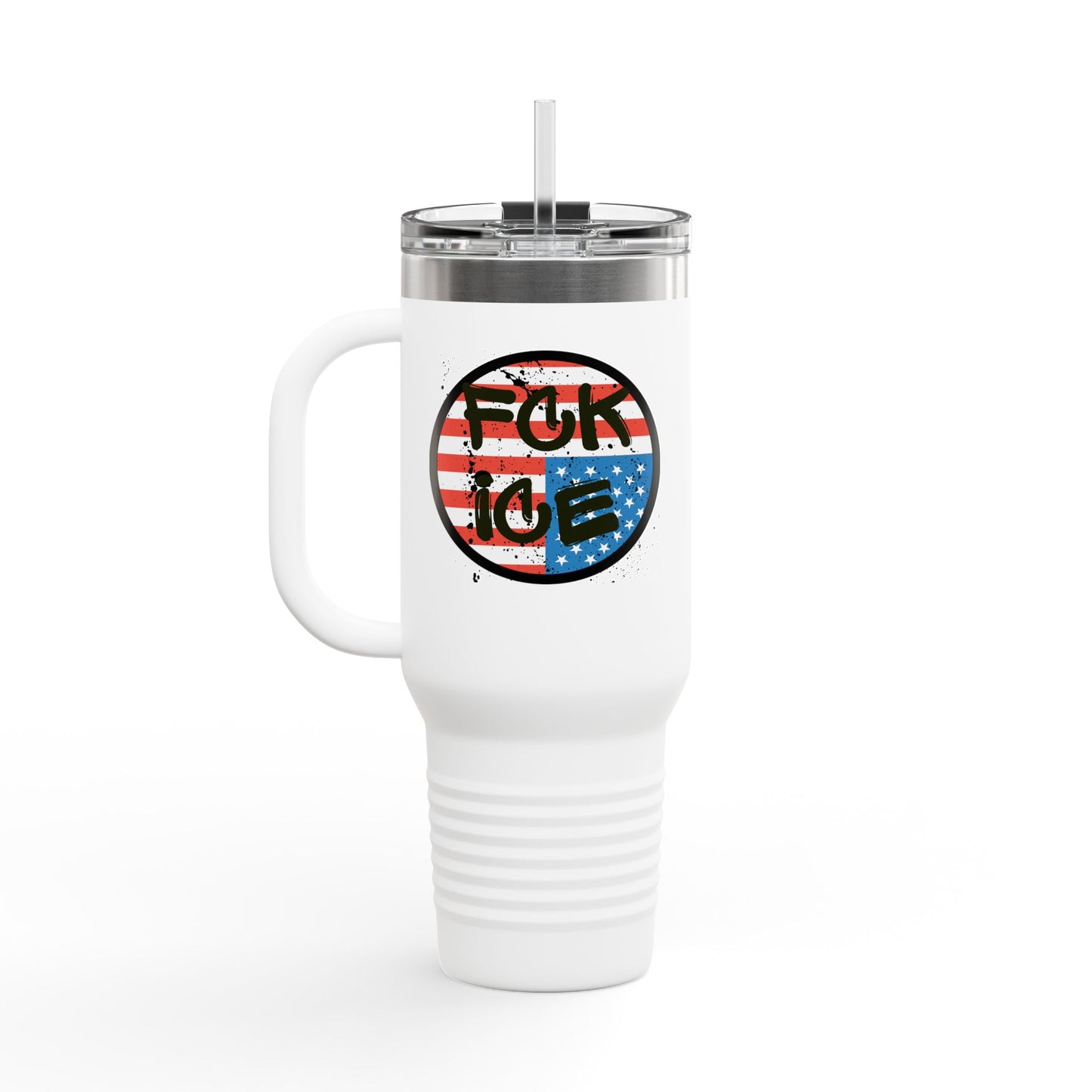 FCK ICE Insulated Travel Mug, 40oz