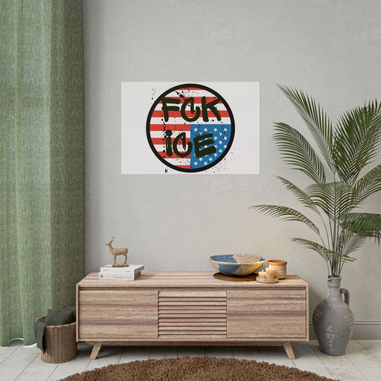 FCK ICE Rolled Poster - Many Sizes!