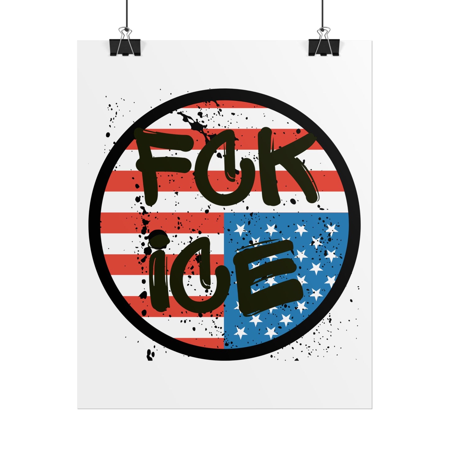 FCK ICE Rolled Poster - Many Sizes!