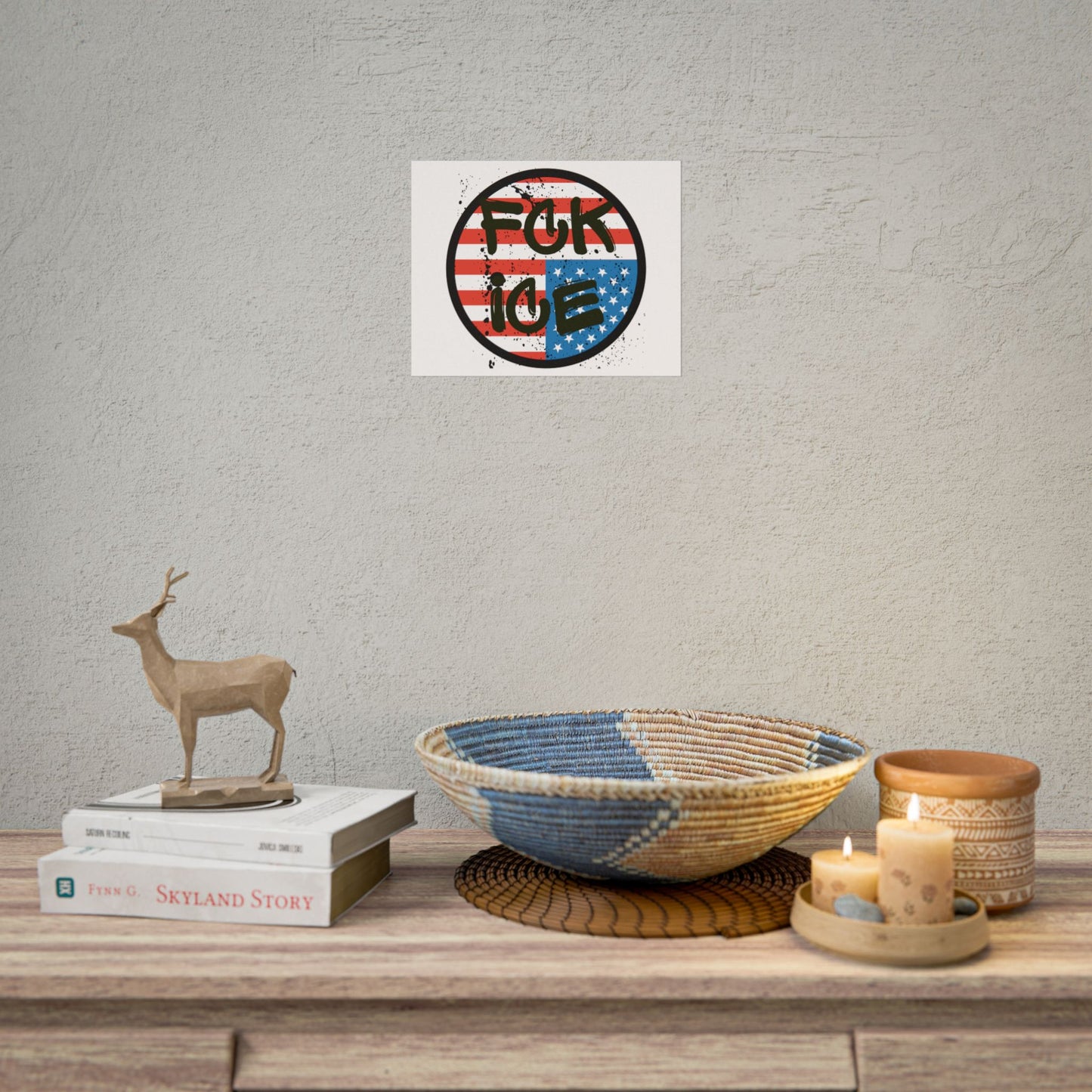 FCK ICE Rolled Poster - Many Sizes!
