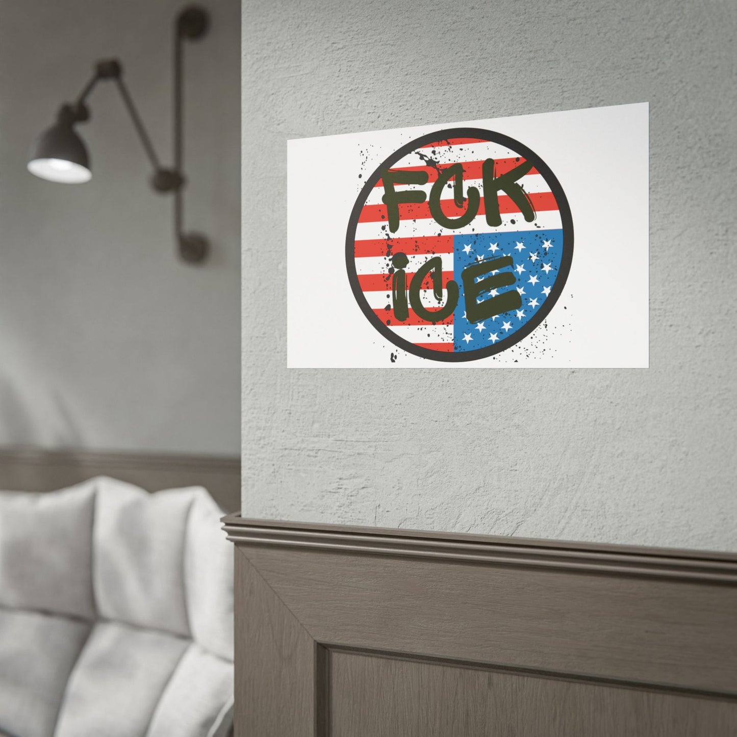 FCK ICE Rolled Poster - Many Sizes!