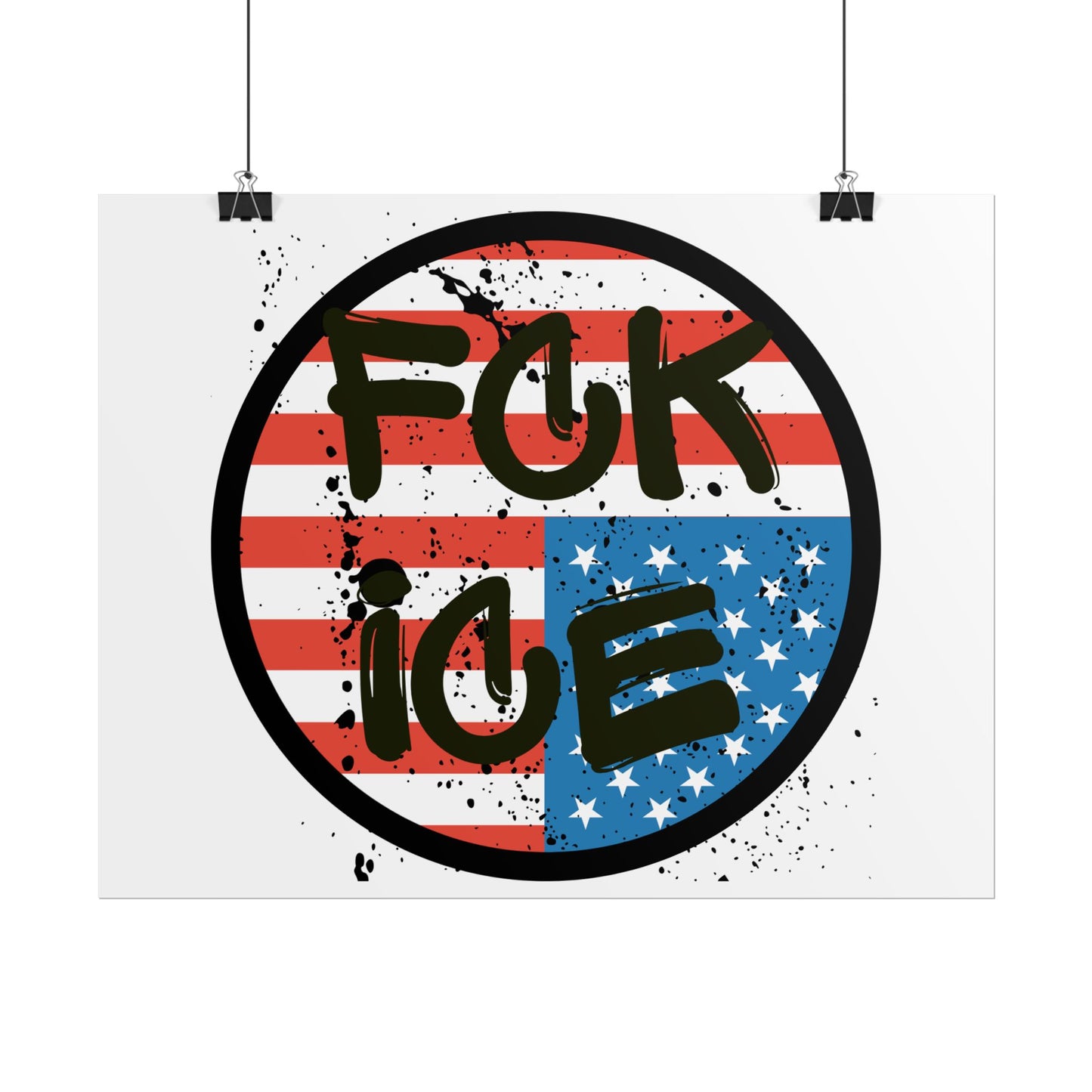 FCK ICE Rolled Poster - Many Sizes!