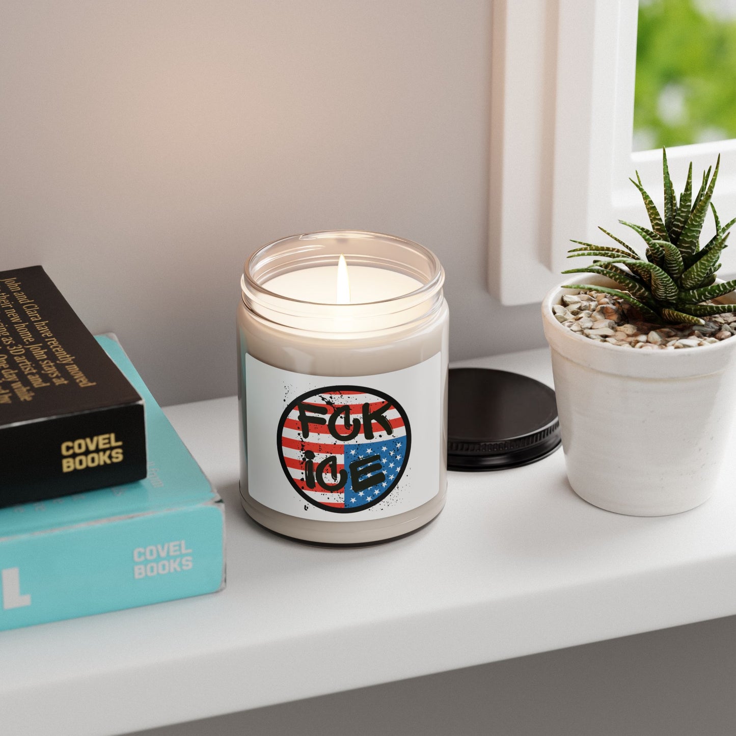 FCK ICE Scented Soy Candle, 9oz