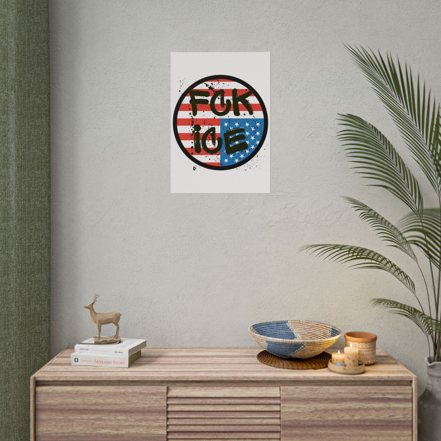 FCK ICE Rolled Poster - Many Sizes!
