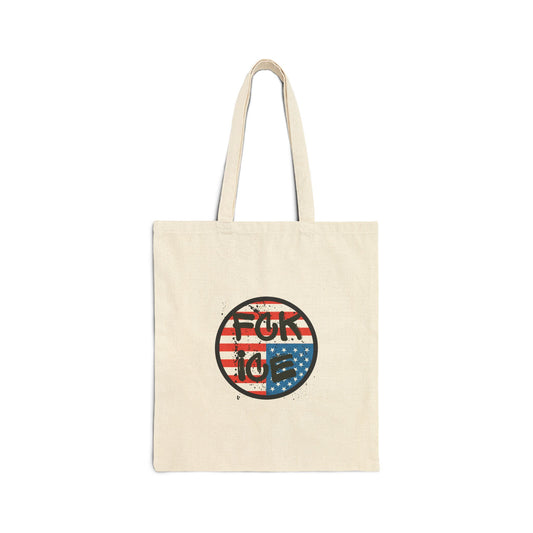 FCK ICE Cotton Canvas Tote Bag