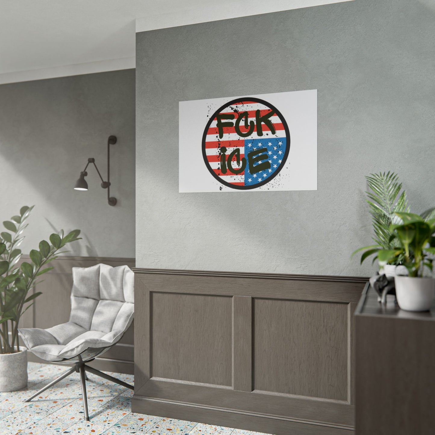 FCK ICE Rolled Poster - Many Sizes!