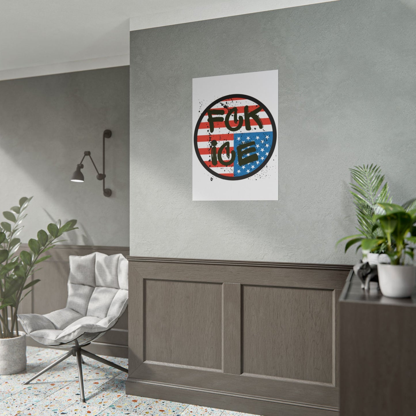 FCK ICE Rolled Poster - Many Sizes!