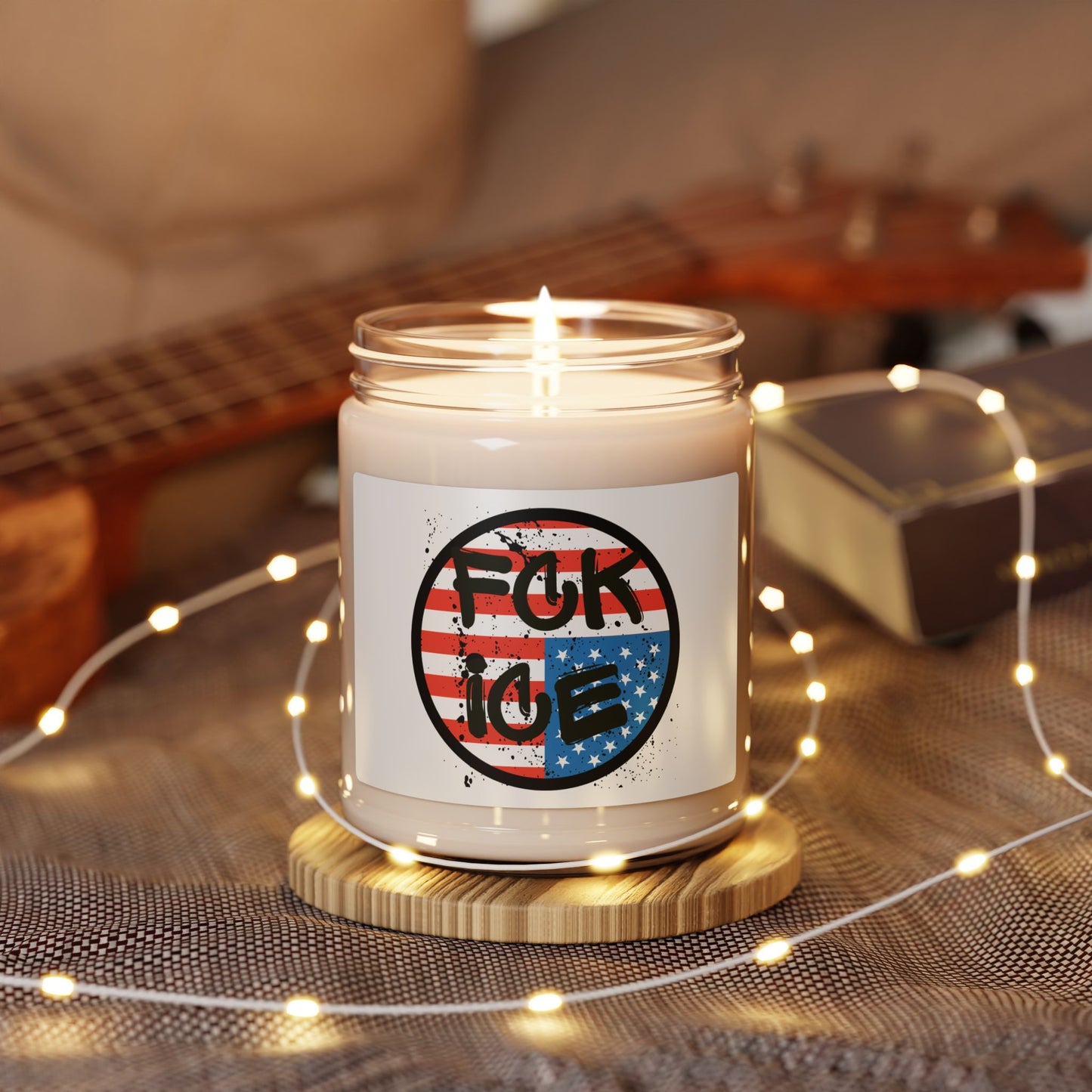 FCK ICE Scented Soy Candle, 9oz