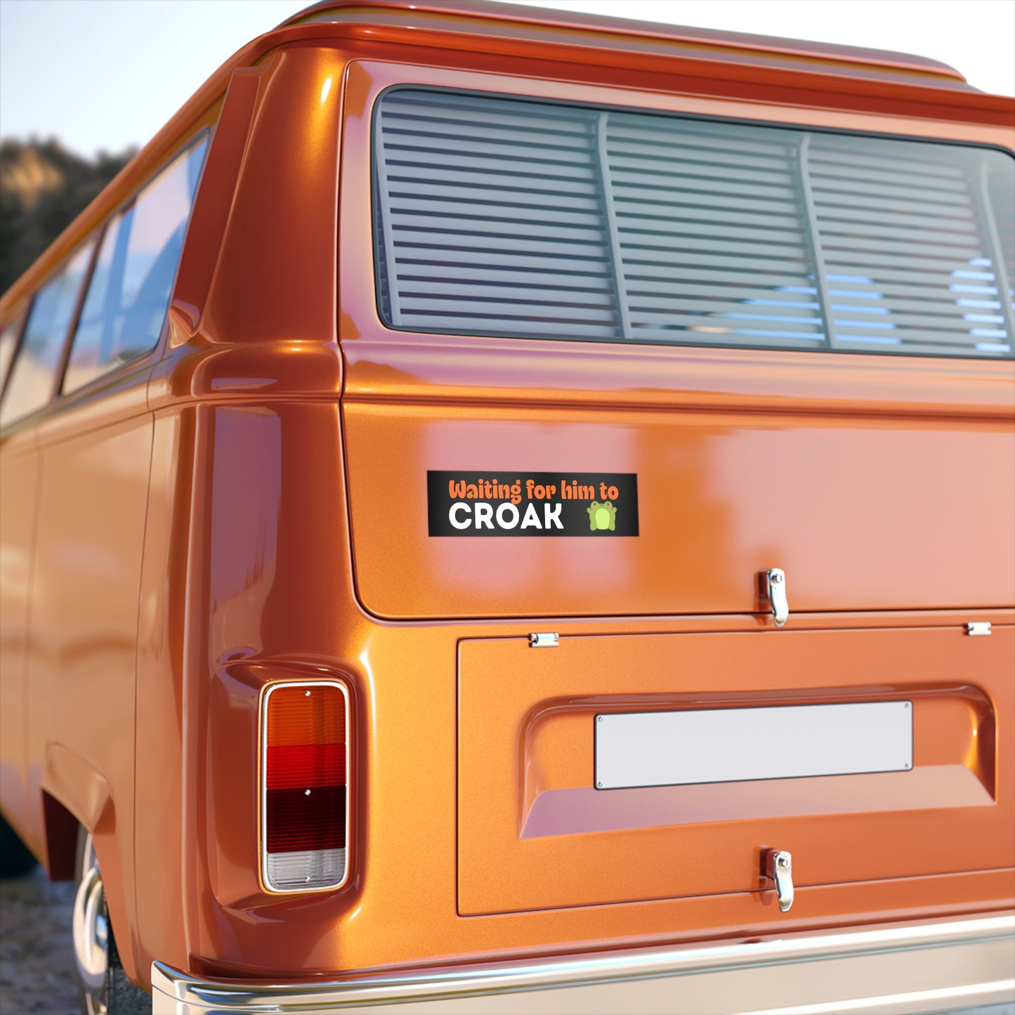 CROAK Bumper Stickers