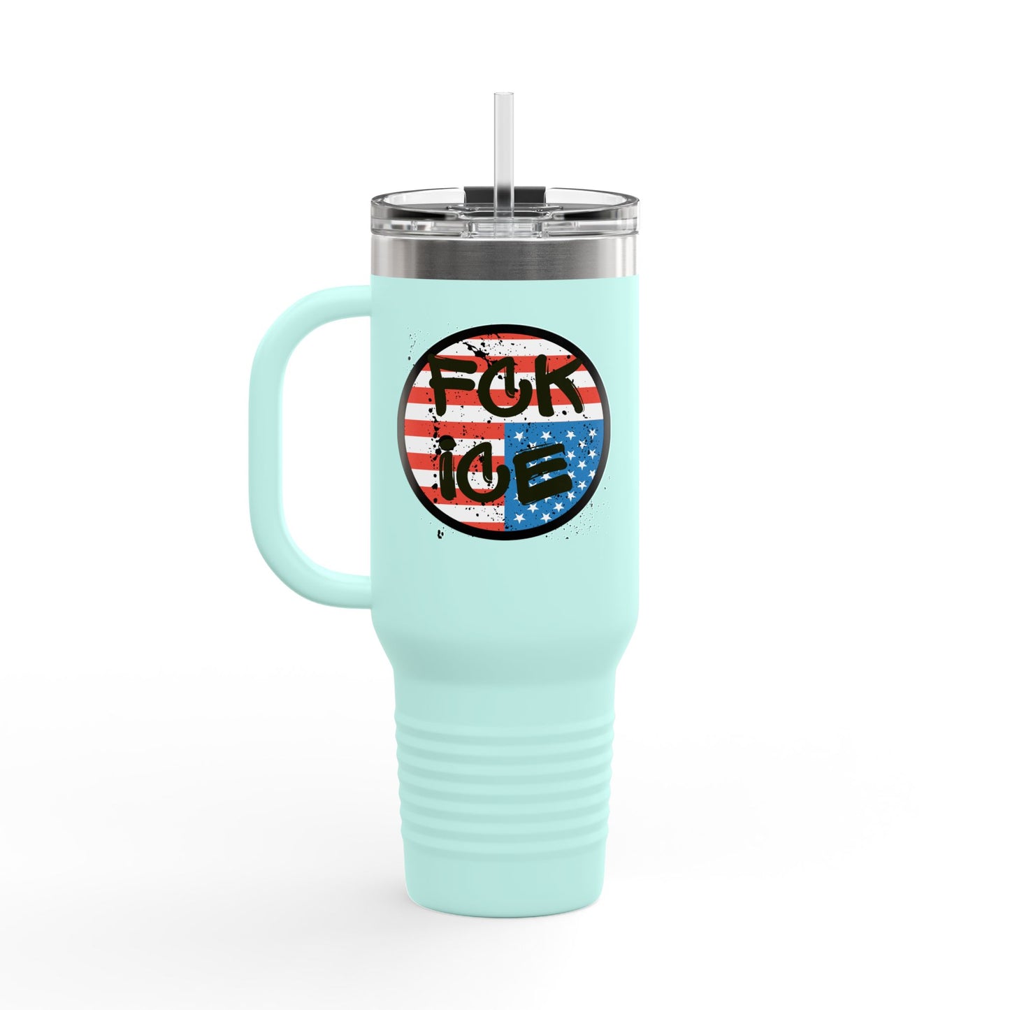 FCK ICE Insulated Travel Mug, 40oz