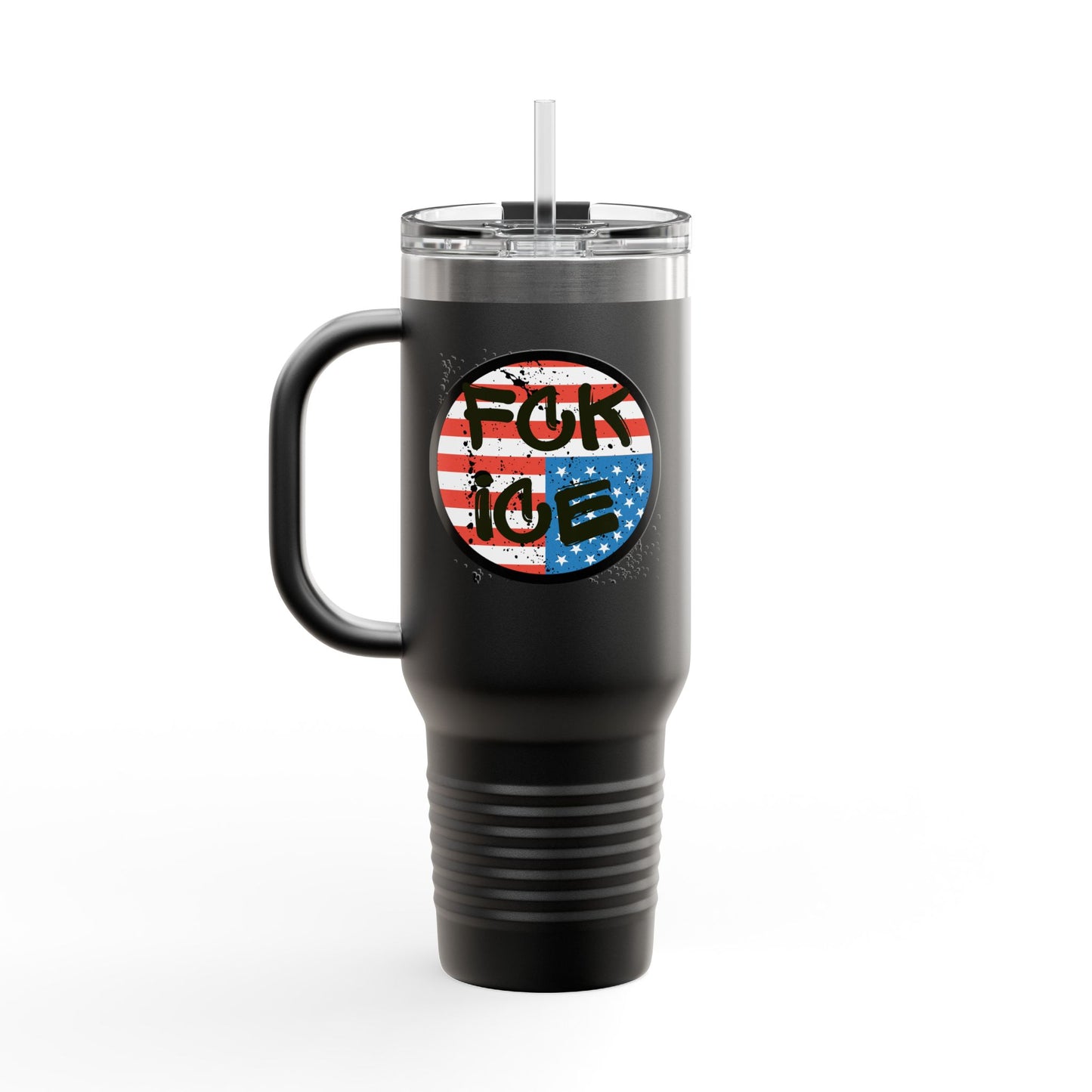 FCK ICE Insulated Travel Mug, 40oz