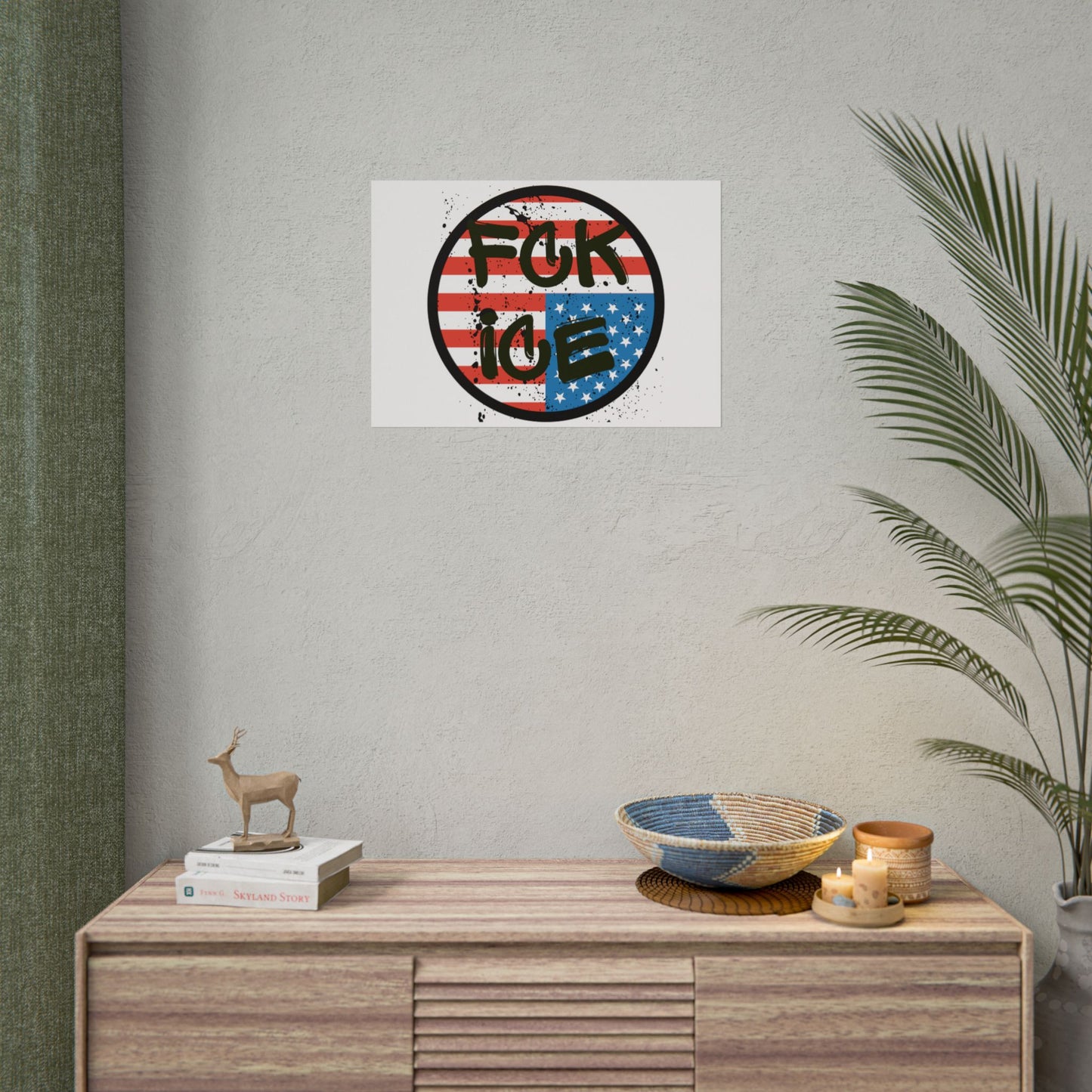 FCK ICE Rolled Poster - Many Sizes!
