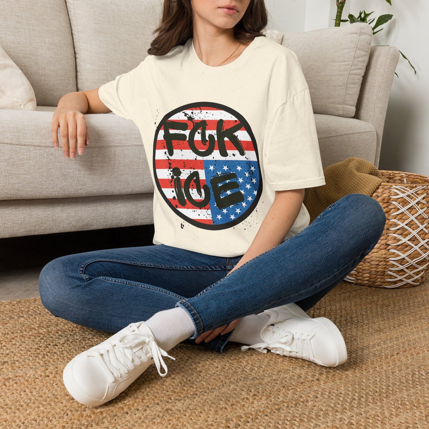 FCK ICE Unisex Softstyle T-Shirt