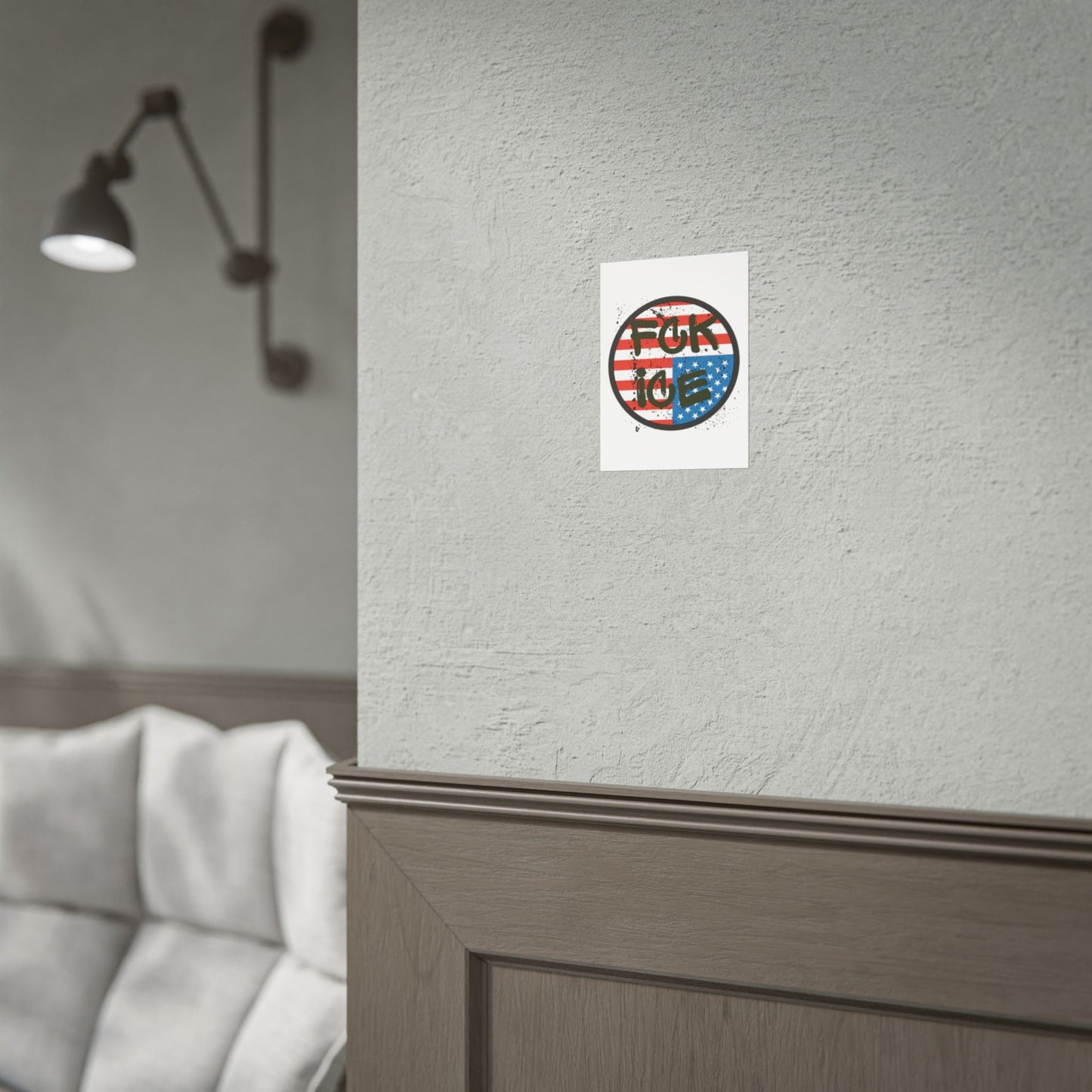 FCK ICE Rolled Poster - Many Sizes!
