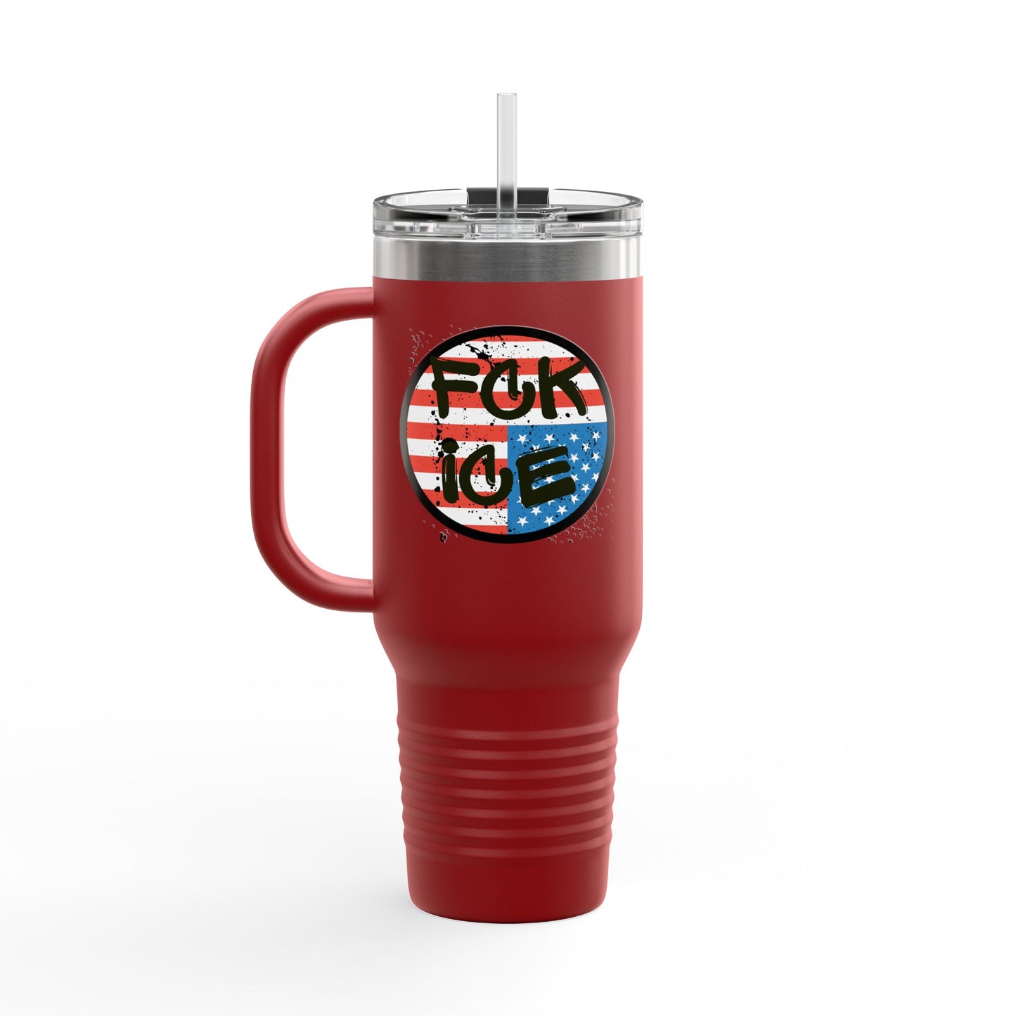 FCK ICE Insulated Travel Mug, 40oz