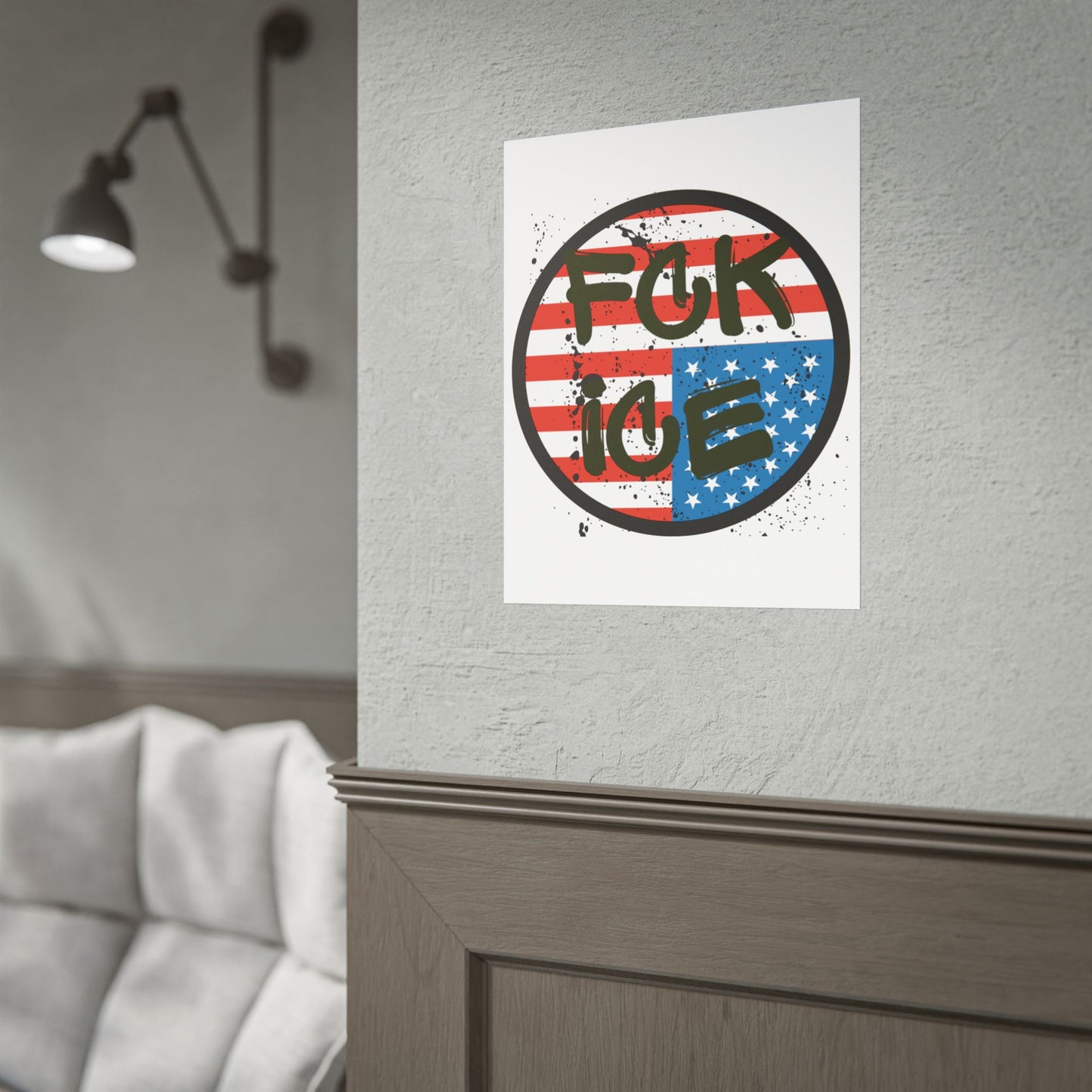 FCK ICE Rolled Poster - Many Sizes!