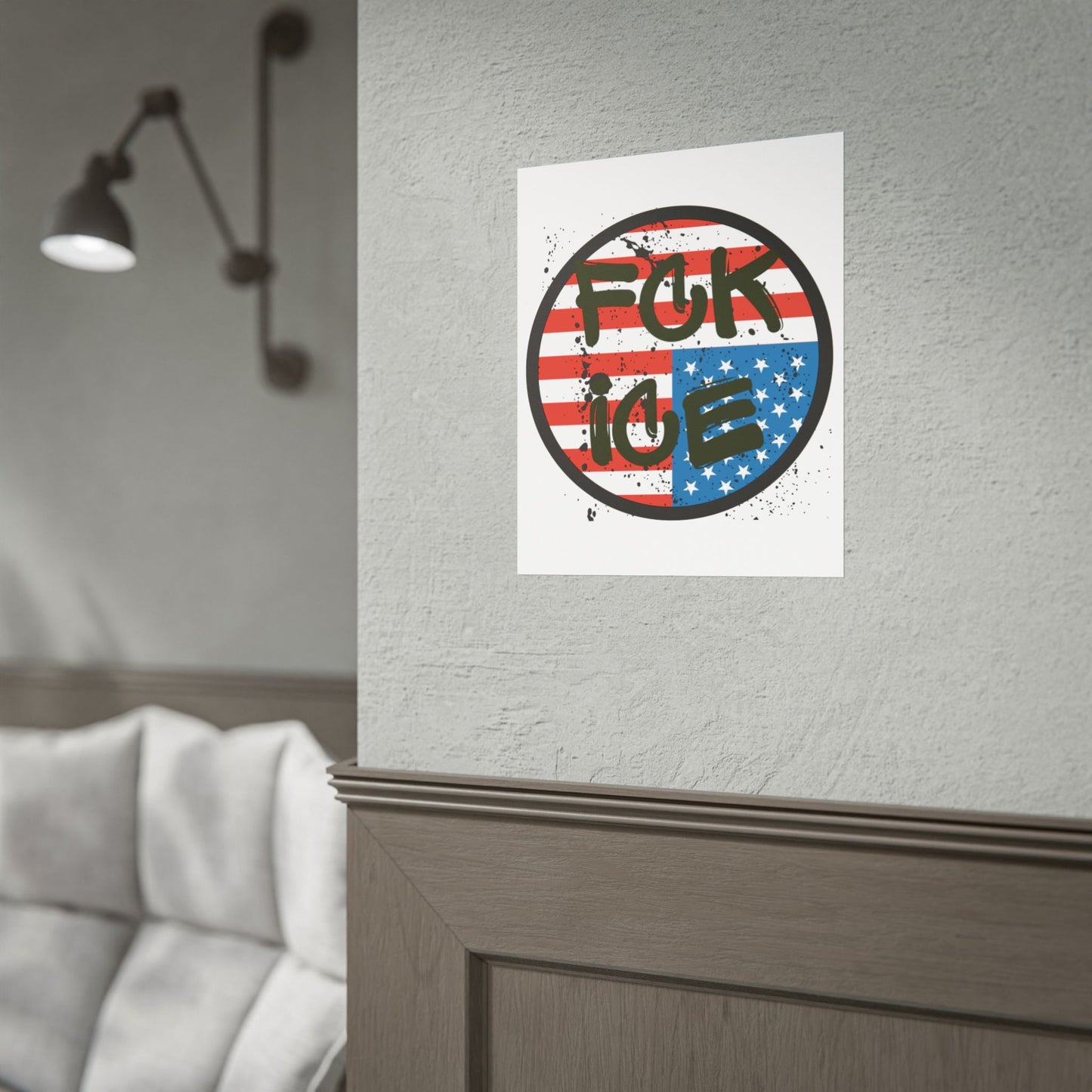 FCK ICE Rolled Poster - Many Sizes!