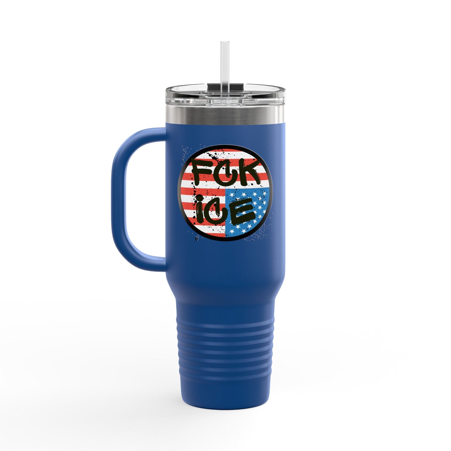 FCK ICE Insulated Travel Mug, 40oz