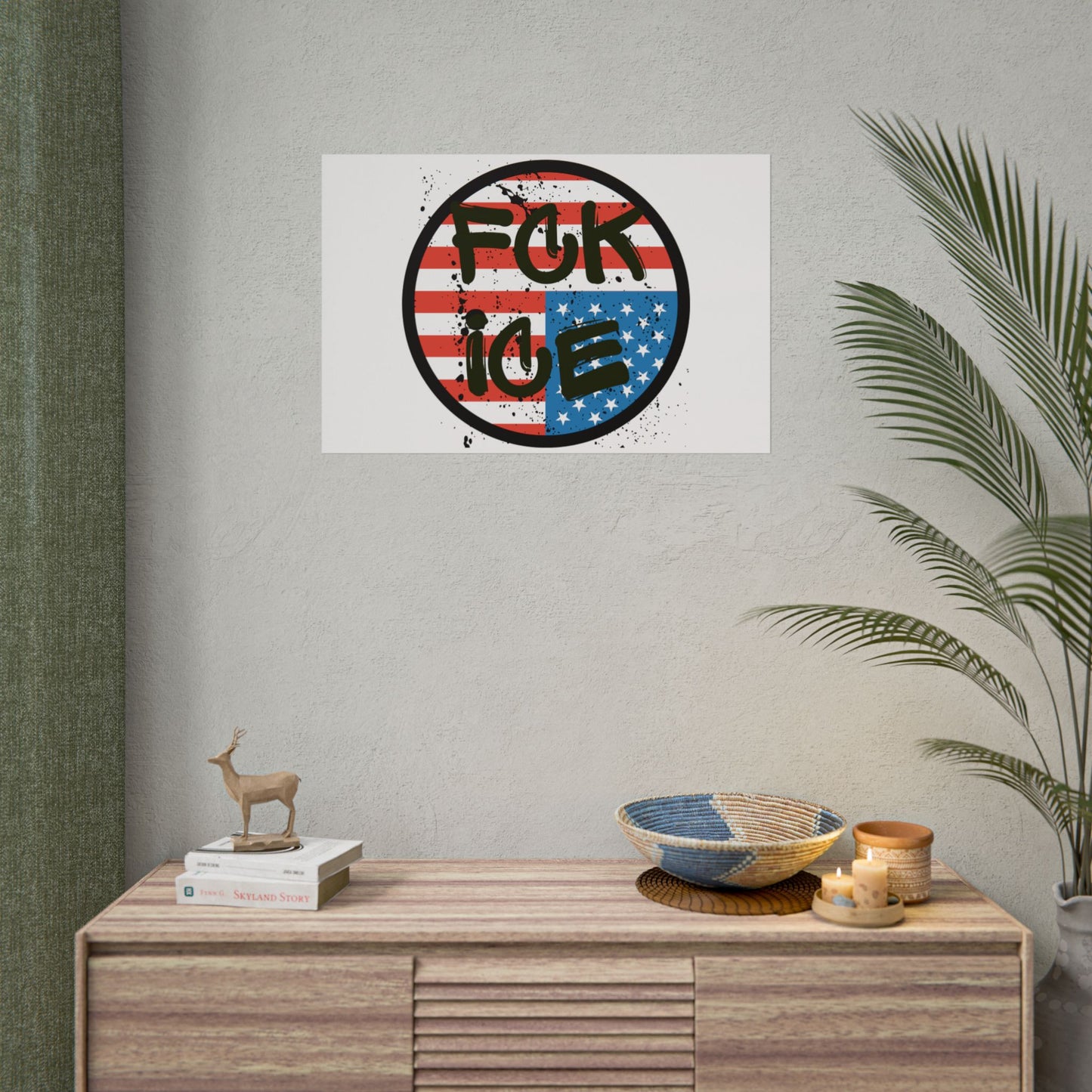 FCK ICE Rolled Poster - Many Sizes!