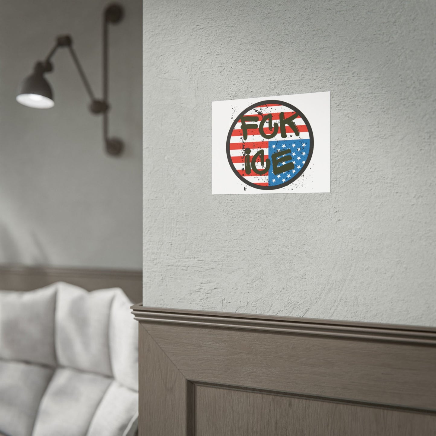 FCK ICE Rolled Poster - Many Sizes!