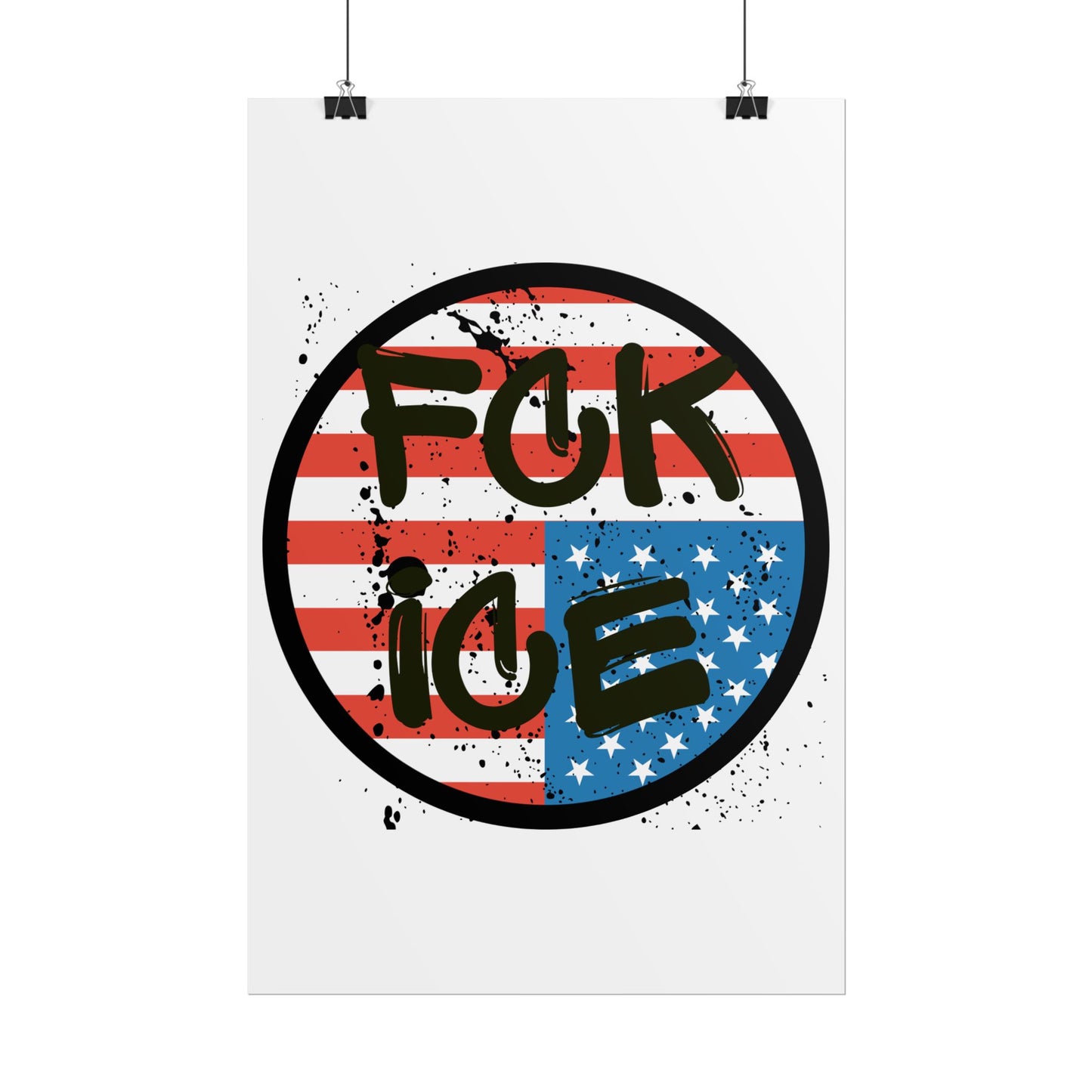 FCK ICE Rolled Poster - Many Sizes!