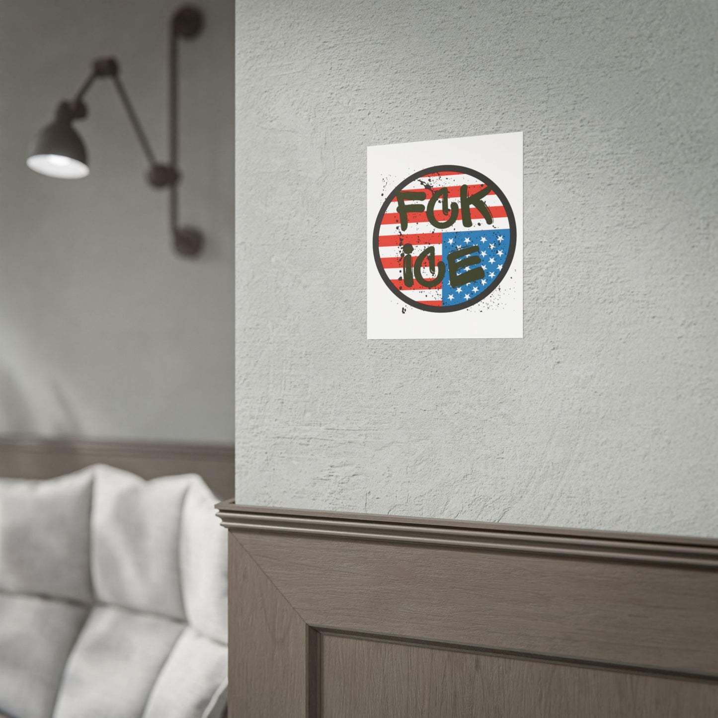 FCK ICE Rolled Poster - Many Sizes!