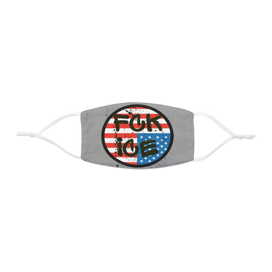 FCK ICE Snug-Fit Polyester Face Mask