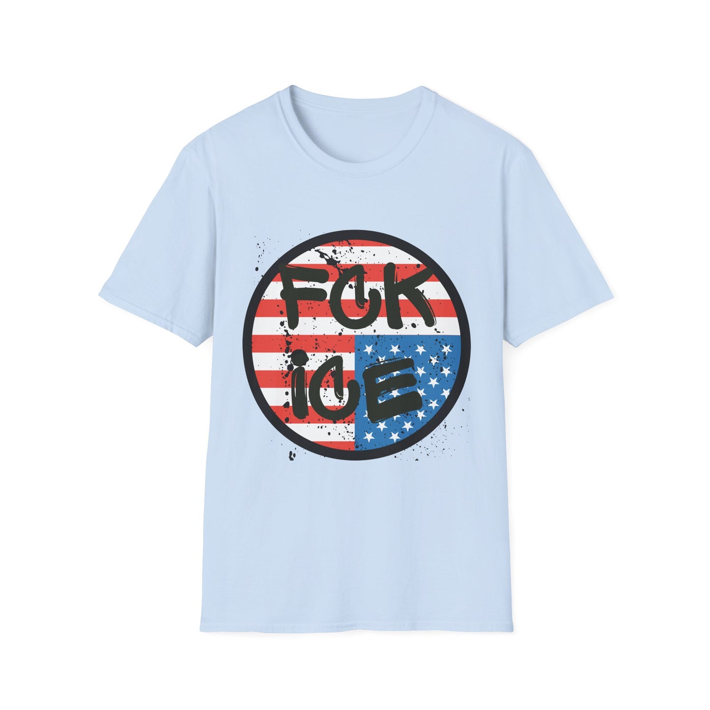 FCK ICE Unisex Softstyle T-Shirt