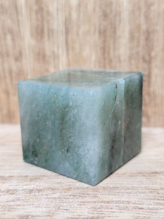 Green Aventurine Cube