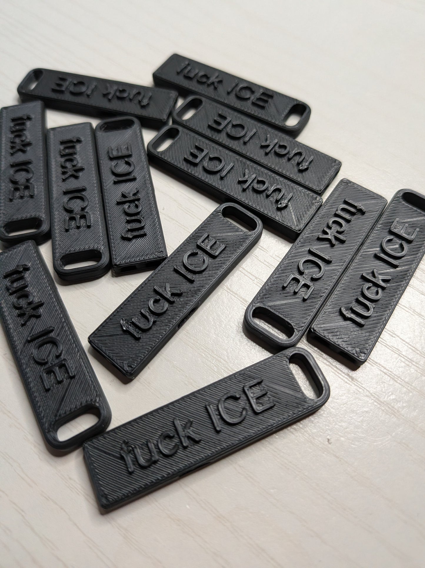 Batch of 50 f#ck ICE whistles