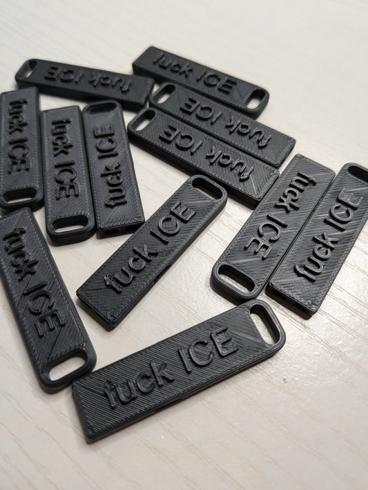Batch of 50 f#ck ICE whistles