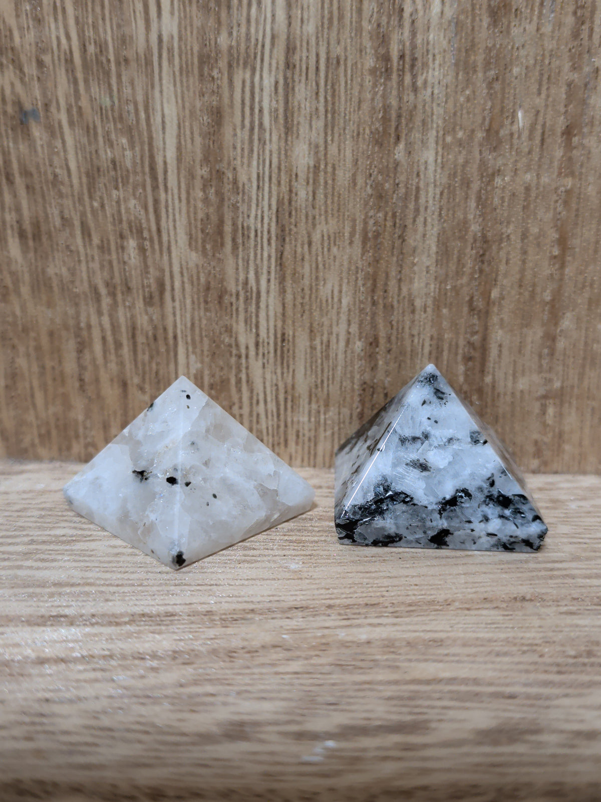 Rainbow Moonstone Pyramid
